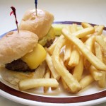 Mini Burger Royalty Free Photo
