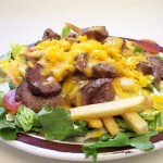Cheese Fries Royalty Free Photo