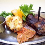 Surf and Turf Royalty Free Photo