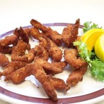 Breaded Shrimp Royalty Free Photo