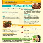 Fridays Sample Menu Marketing Example 3
