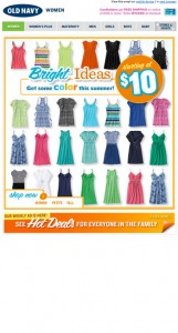 Old Navy Newsletter