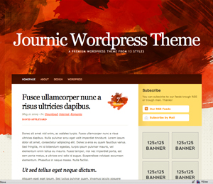 Wordpress Theme Journic