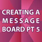 PHP Message Board 5
