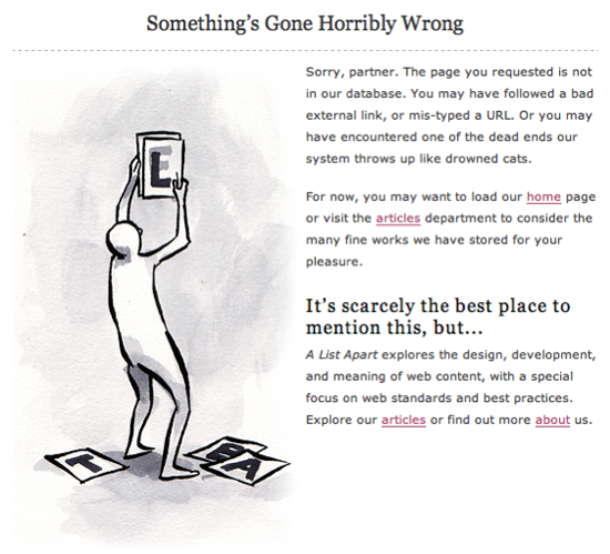 A-List-Apart-404 A List Apart 404 Page