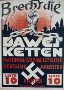 sawes chains nazi propaganda art