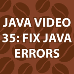 Java-Video-Tutorial-35 Common Java Errors