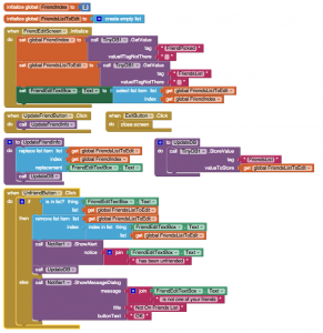 App Inventor Use Database Multiple Screens