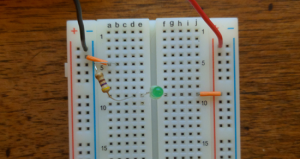 Breadboard LED Layout