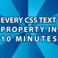 CSS Text Properties