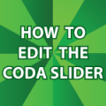 Edit the Coda Slider