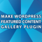 WordPress Featured Content